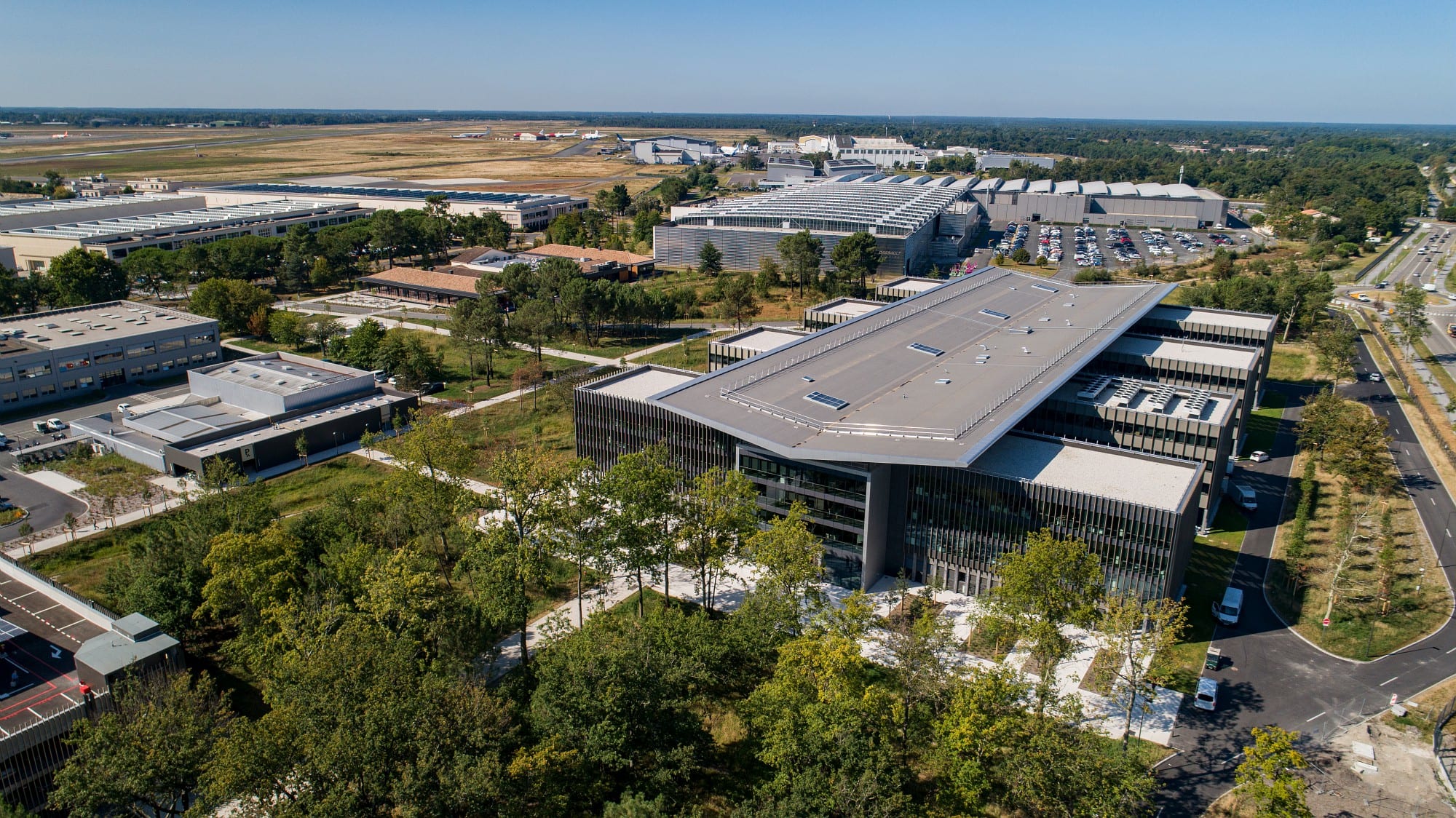 Dassault Aviation Mérignac, DOE BIM CVC et plomberie