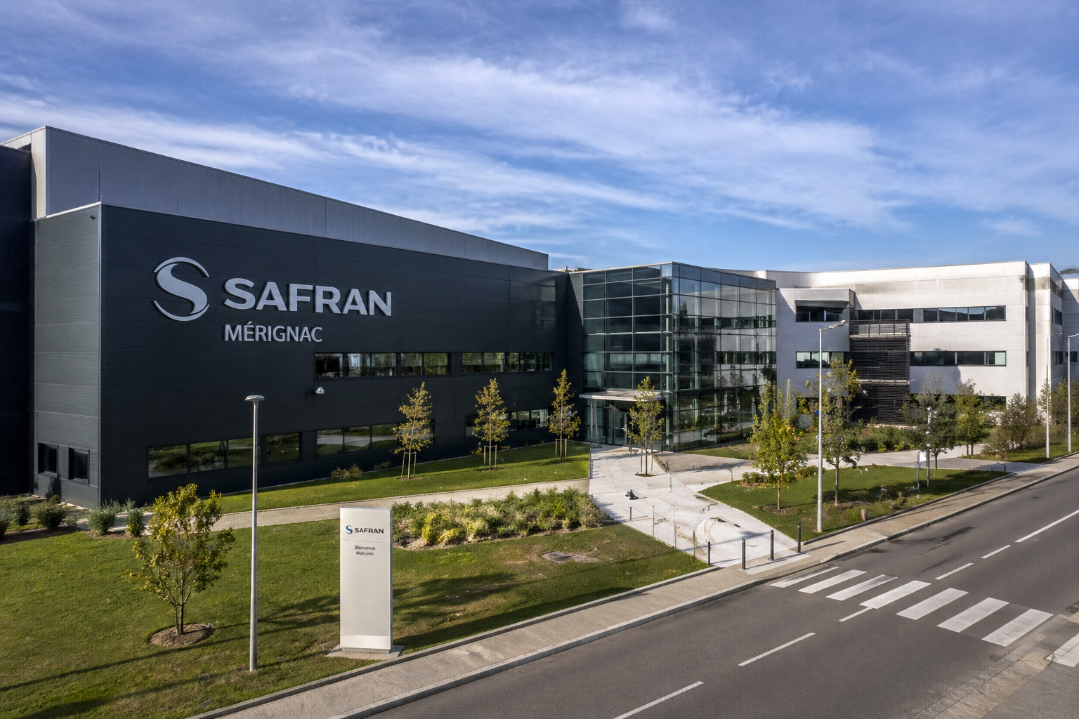Safran Mérignac, projet BIM CVC, plomberie, CFO et CFA